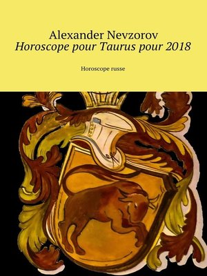 cover image of Horoscope pour Taurus pour 2018. Horoscope russe